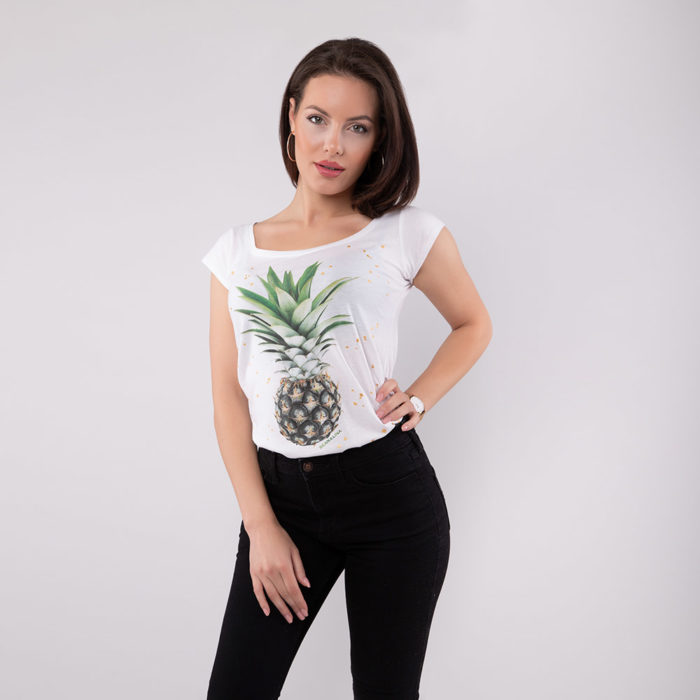 T-Shirt Pineapple SEAN & LINA Front